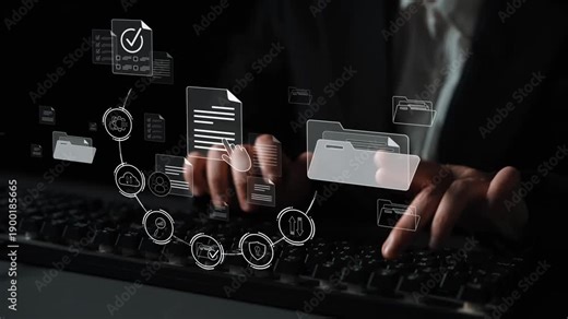 Document management system for secure file storage, organized access, and efficient digital workflow including verification, upload, analytics, and approval process Marrow