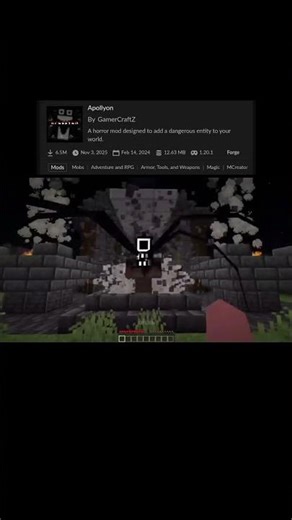 Top 5 best minecraft horror mods part 2 💀😱 #minecraft #minecrafthorror #minecraftshorts