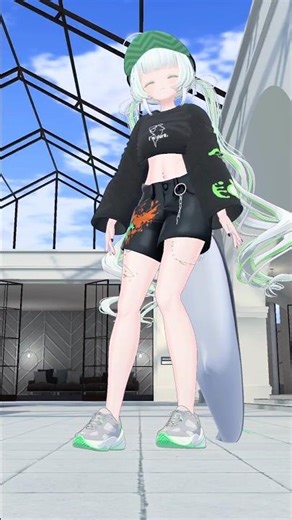 このくらいのテンポの曲が一番練習になる気がするのです。もう1ループ欲しかったけど。 #vrchat #cuttingshapes #カッティングシェイプス #シャッフルダンス #感謝の1日1舞