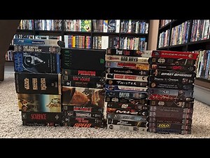 My Action VHS and Laserdisc Collection
