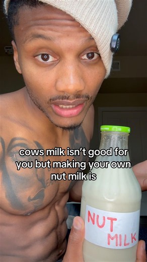 Nobody Talks About What Drinking Your OWN NUT Milk Does To Your Body 😳