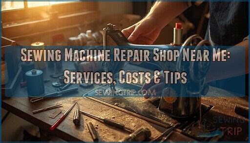 Sewing Machine Repair Shop Near Me: Services, Costs & Tips