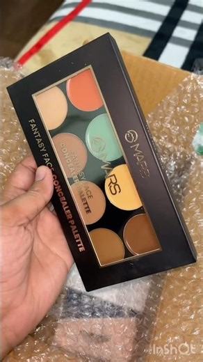 Unboxing Mars makeup products #shorts #mars #makeup #fyp #fypshorts #asmr