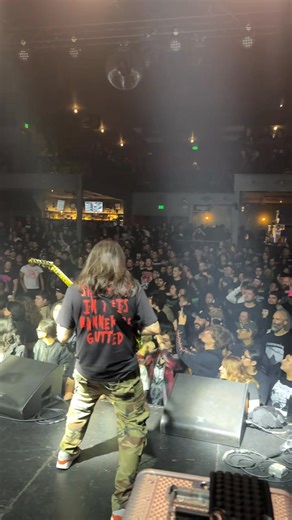 Los Angeles, you guys were absolutely insane last night! Maximum brutality meets maximum violence for the most raging show of the tour so far! Next up, we crush Las Vegas, Dallas, Austin, and Houston 😈😈😈 #defeatedsanity #chroniclesoflunacy #seasonofmist #jacksonguitars #drstrings #enkiusa #sanguisugabogg #despisedicon #corspepile #brutaldeathmetal #technicalbrutaldeathmetal #losangeles #regenttheater | Defeated Sanity