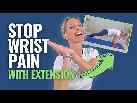 3 Tips to Stop Wrist Pain with Extension and Weight Bearing