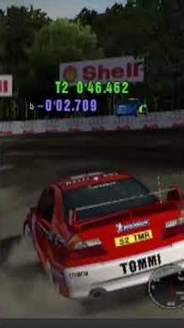 Gran Tursimo 3 - Rally Race racing with a Lancer EVO