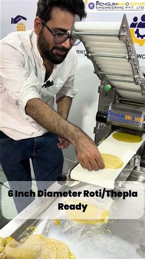 🥯 1000+ PER HOUR! The Ultimate Automatic Roti & Thepla Machine 📈