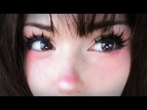 her NOSE? Looked edited BUT it was real