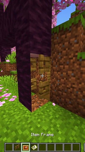 Minecraft secret tree base