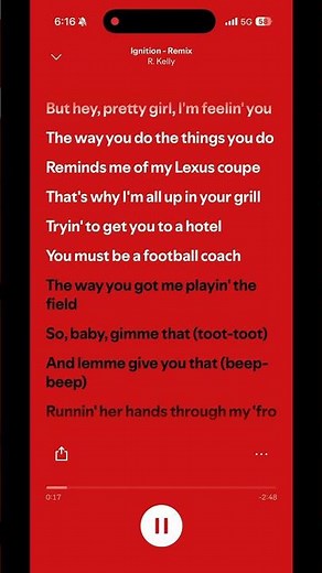 Ignition-Remix-R.Kelly #lyrics #spotify #music