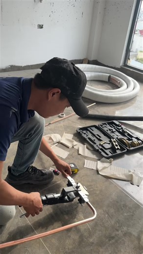 Uốn ống đồng #daikin #dienlanh #xuhuong #nghenghiepcuatoi