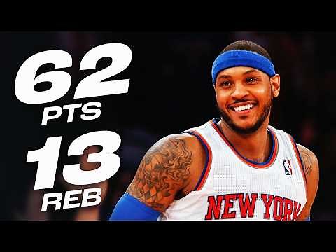 Melo’s UNFORGETTABLE 62-Point Performance at The Garden | NBA Classic Game