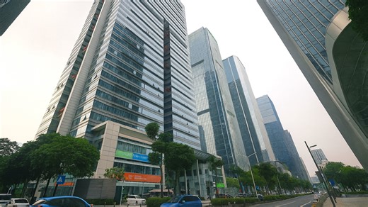 Exploring Futian District Streets – China 4K