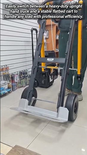 Professional Two In One Utility Cart And Hand Truck
