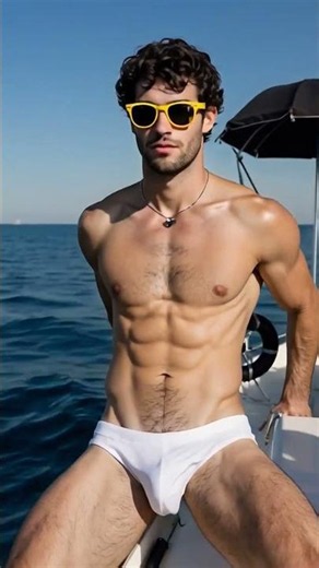 Yellow Shades Seaman 🚤 #gay #speedos #lgbt #lgbtq