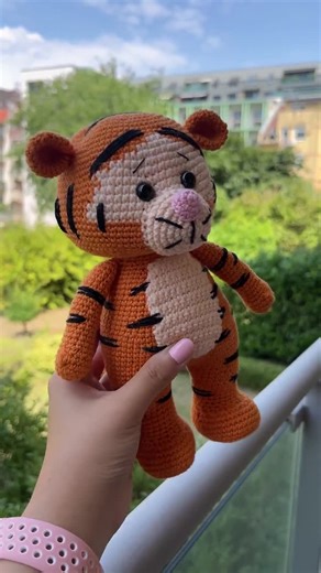 Tigger Amigurumi Häkelanleitung - Muñaco tigre a crochet - englisches und spanisches Muster - Etsy.de