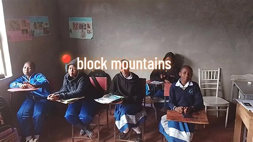 📍Block mountains simplified ✨💢