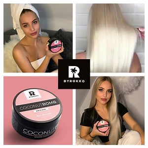 94K views · 47 reactions | Bye Bye split ends! 100% vegan  100% cruelty-free  100% natural ingredients   https://www.byrokko.com/products/coconut-bomb | Shine brown | Facebook