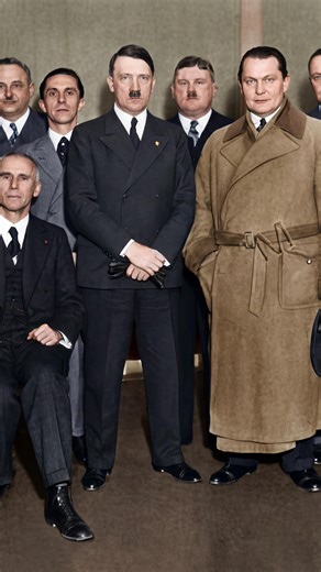 Revived Visuals on Instagram: "[⚠️ HISTORICAL & EDUCATIONAL CONTEXT ⚠️] This archival content is shared strictly for historical analysis and educational purposes. We unequivocally condemn the atrocities, hate, and violence committed by Adolf Hitler, the SS, and the Nazi regime. This post does not support, promote, or glorify any dangerous individuals, ideologies, or organizations. [Historical Analysis] This historical photograph captures the early leadership circle of the Nazi Party shortly afte