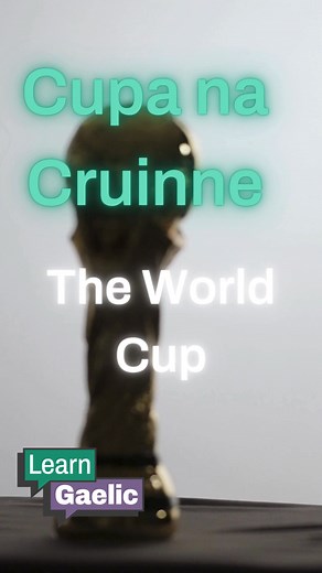Cupa na Cruinne 🏴󠁧󠁢󠁳󠁣󠁴󠁿 ⚽️ The World Cup An cuala TUSA an naidheachd? Tha sgioba na h-Alba a’ dol gu Cupa na Cruinne! Have YOU heard the news? Scotland are going to the World Cup! | LearnGaelic