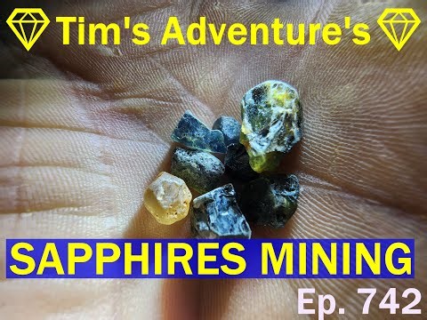 SAPPHIRES MINING in AUSTRALIA | 💎Tim's Adventure's💎⛏️ Ep. 742