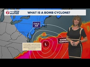 What is a bomb cyclone? Meteorologist Rachel Garceau explains