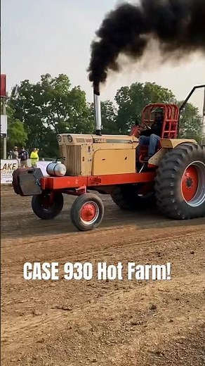 J.I. Case 930 Tractor Pulling 2023 #case #oldtractors