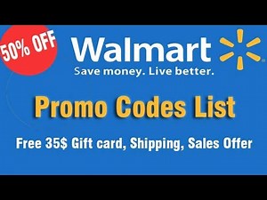 Walmart Promo Code