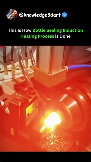 This Is How Bottle Sealing Induction Heating Process is Done