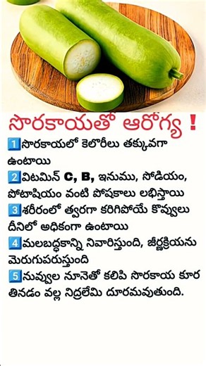 Bottle Gourd Health Benefits | 5 Powerful Reasons toEat Bottle Gourd Daily