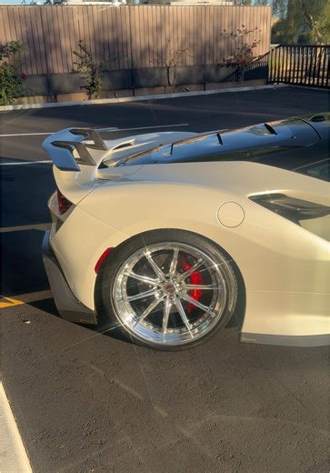Golden Hour with the Bespoke Ferrari F8