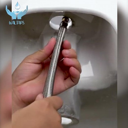 Let us teach you how to install hot and cold water mixing bathroom faucet