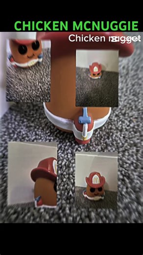 Chicken nuggie is tuff