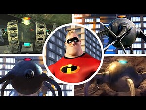 The Incredibles - All Bosses & Ending