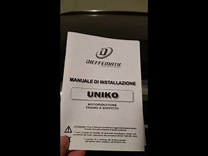 DIEFFEMATIC - MONTAGGIO MOTORIDUTTORE UNIKO