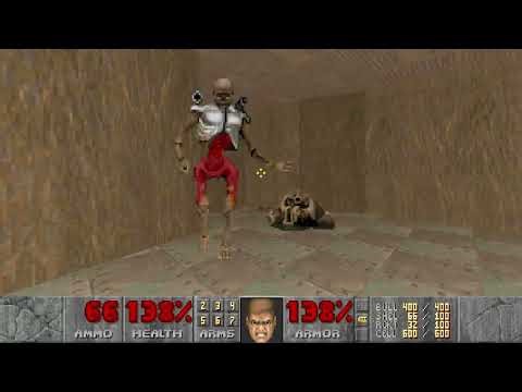 Doom Zero (100%) Walkthrough Map09: Ancient Archives.