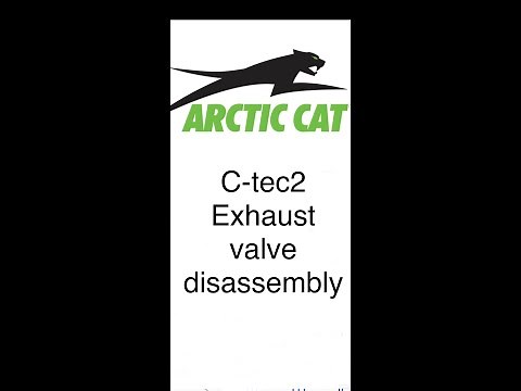 Arctic cat power valve disassembly