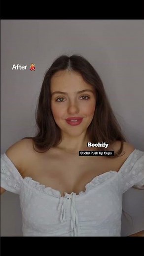 The perfect sticky push pads, push up sticky insert or Push Up Bra hack for Instant Cleavage every