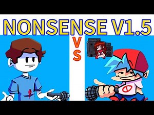 Friday Night Funkin' VS Nonsense V1.5 FULL WEEK + Cutscenes & All Endings (FNF MOBILE)