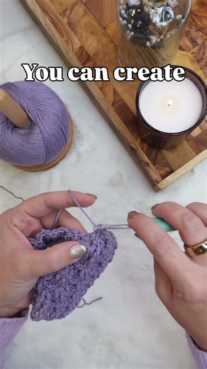 Crochet Texture That Looks Complicated But Isn't #crochet #trick #stitch