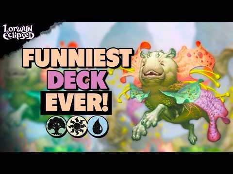 the WEIRDST BEST DECK you HAVE EVER SEEN | MTG Arena