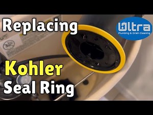 EASY Way To Replace A Kohler Toilet Seal Ring - Class 5 Seal - Plumbing Repair DIY