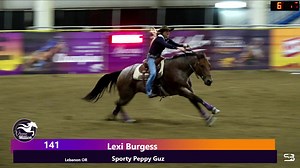 NEW FAST TIME: 17.279 Lexi Burgess on Sporty Peppy Guz | Xtreme Barrel Race