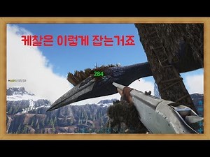 아크 서바이벌 초보 공략 - 050편 - 케찰로 케찰 잡기 ! 케찰 테이밍장