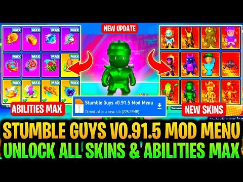 Stumble Guys Mod Menu v0.91.5 - Stumble Guys Mod Apk v0.91.5 Gameplay Stumble Guys Latest Hack 2025