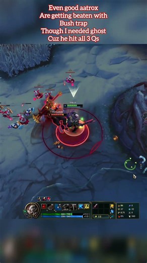 Top Aatrox Player becomes victim of Bush Trap | God King Darius Top Lane #leagueoflegends #darius