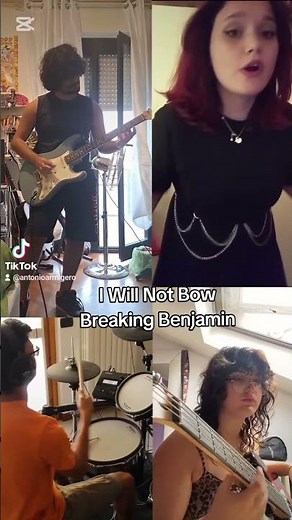 I Will Not Bow Breaking Benjamin Band Cover ‪@breakingbenjamin‬ #cover #rock #metal #guitar