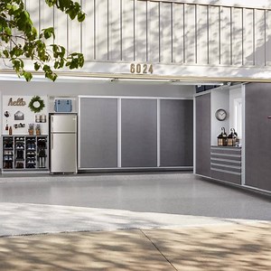 2.8K views · 256 reactions | Doors that slide so you don't have to shimmy. Get more out of your garage with an Inspired Closets garage. | Inspired Closets | Facebook