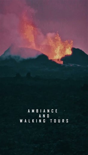 Experience Real Volcano Ambiance In 4K #iceland #naturewalk #travel #4kwalk #4kultrahd #wanderlust