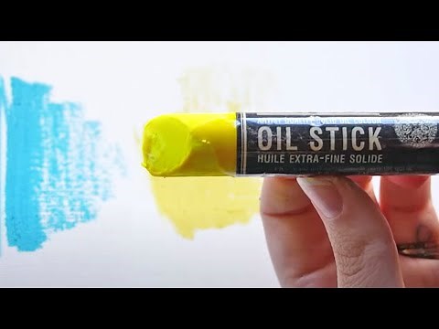 An Artist Guide to Painting or Drawing with OIL STICKS on Canson Figureas Oil Paper!